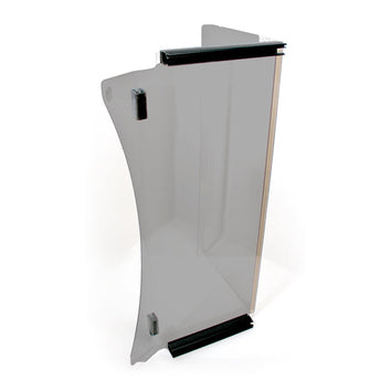 RedDot Advanced EV1 & ICON Folding 3/16" Tinted Windshield – windshield, side profile view