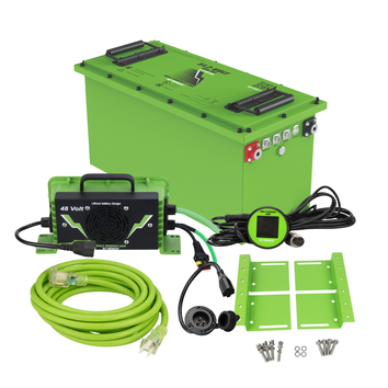 Bolt Energy 48V 105Ah THIN Golf Cart Lithium Battery Bundle - Professional or Standard Kit