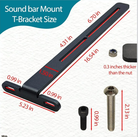 Lithium Rhino T Bracket