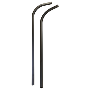 Extended Roof Top Steel Candy Cane Struts for MACH Seats – roof struts, side view