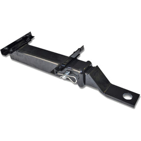 GTW Trailer Hitch For Rear Seat – hitch with mounting bar, angled view