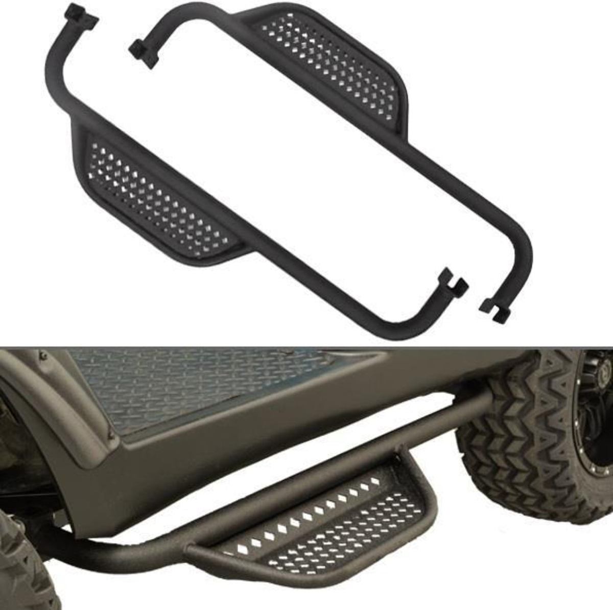 Club Car Nerf Bars & Steps-Extreme Kartz
