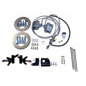 Hydraulic brakes EZ 01-up (Non-lifted) – hydraulic brake kit components