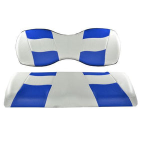 Riptide White/Blue Two-Tone Rear Cushion Set For G150
