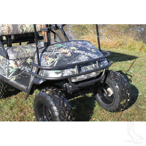 RHOX Brush Guard, Front Black Powder Coat Steel - E-Z-Go TXT 96-13 – product view