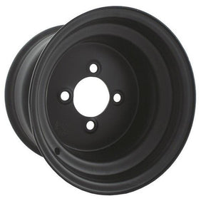 Wheel, 10x8 Steel, 3+5 Black