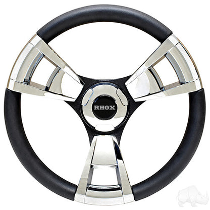 Fontana Chrome Steering Wheel - Club Car Tempo / Onward / Precedent Hub / None (I already have one) – product view