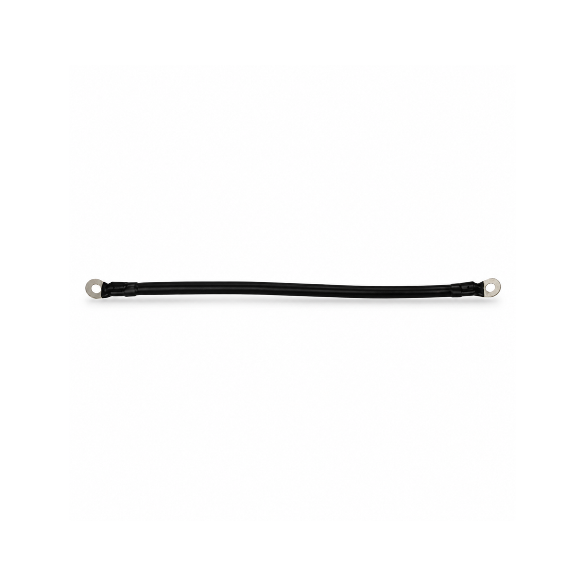 12 Inch 4-Gauge Black Battery Cable