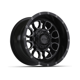 12” GTW Volt Black & Machined Wheel