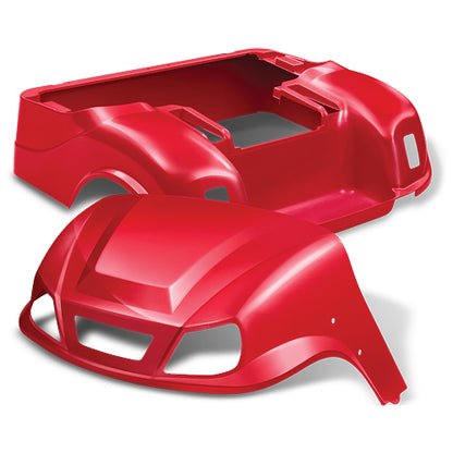 EZGO TXT DoubleTake Titan Body Kit - Red – product view