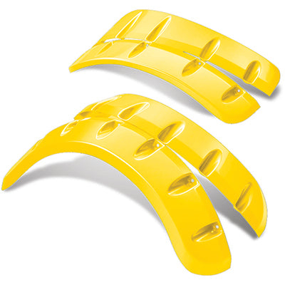 DoubleTake Fender Flare Set for Phantom Body, Club Car Precedent 04+ - Yellow – product view