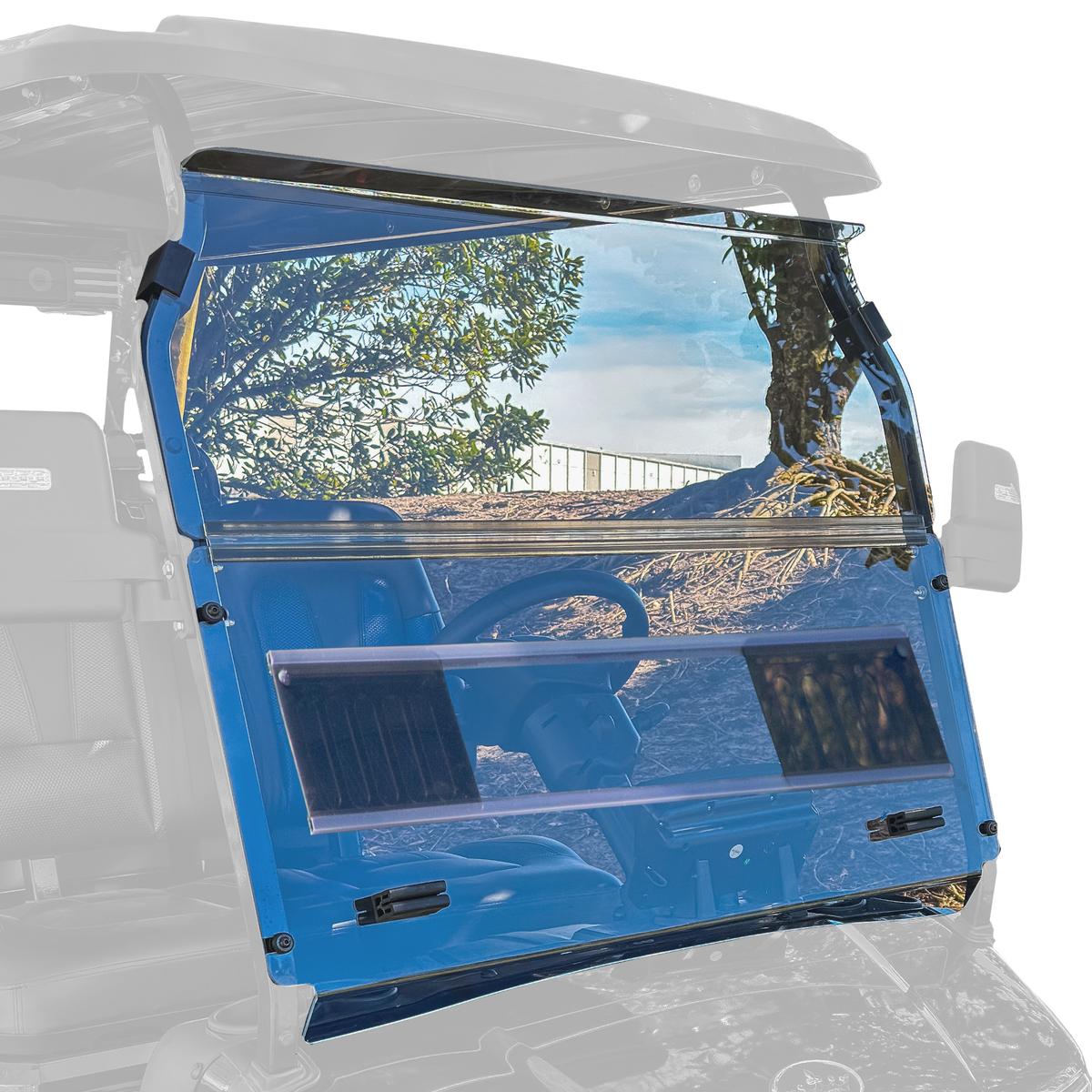 RedDot Evolution D5 Ranger & Maverick Clear 1/4" Vented Folding Windshield