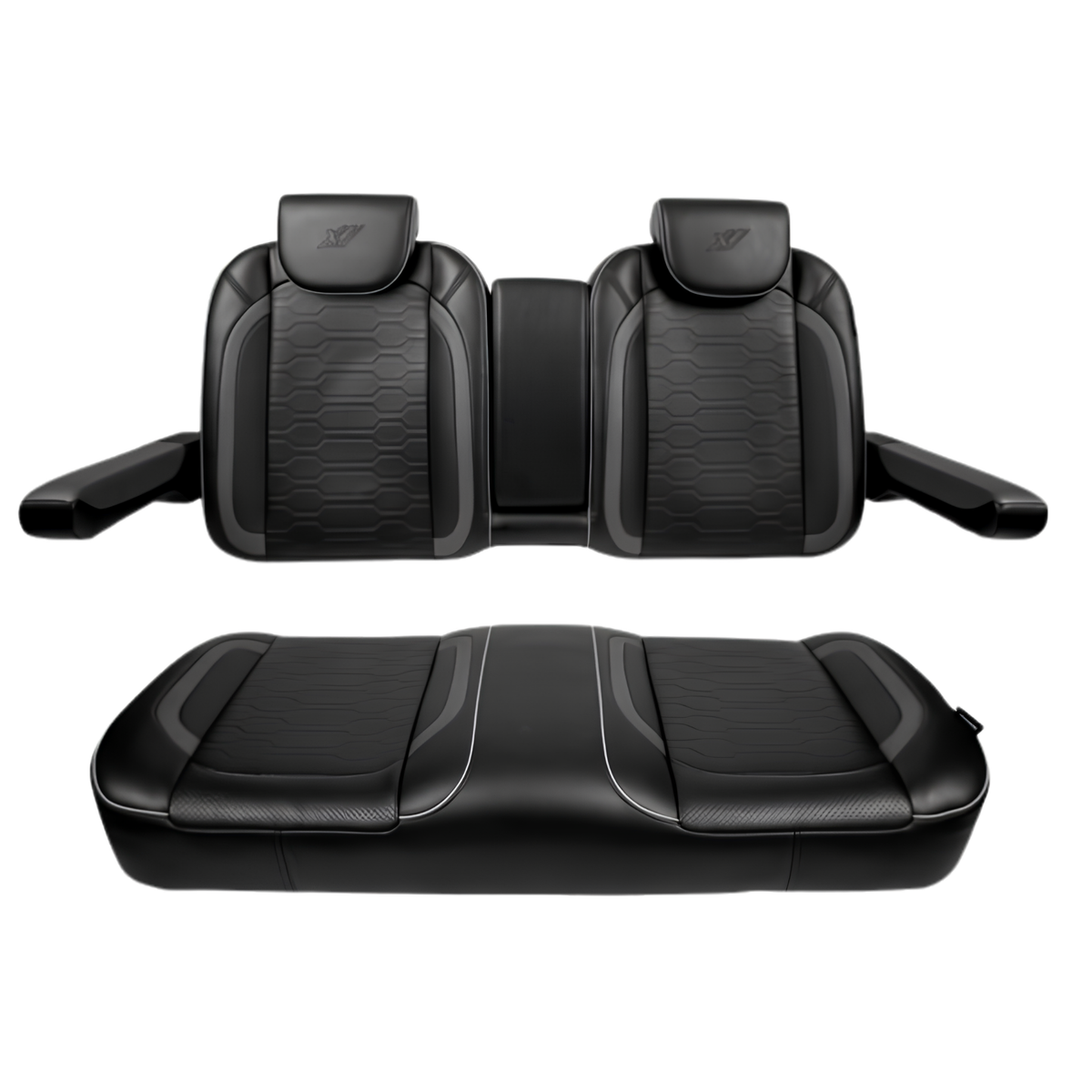 MadJax® Commander Front Seat Cushions – Club Car Precedent, Tempo & Onward