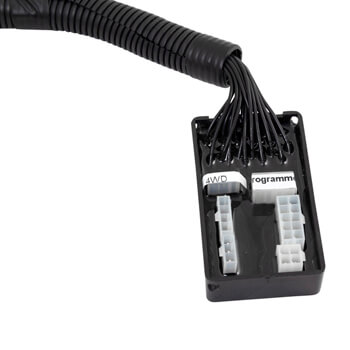 Navitas E-Z-GO PDS 36/48V Harness – harness connector block, close-up