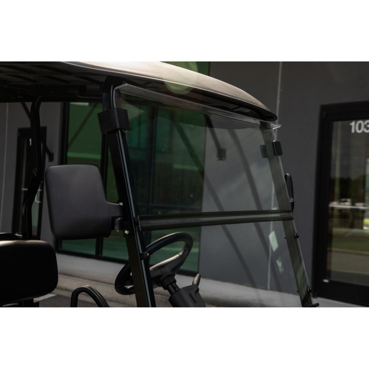 RedDot EZGO RXV Clear Folding 3/16" Windshield (Years 2024-Up)
