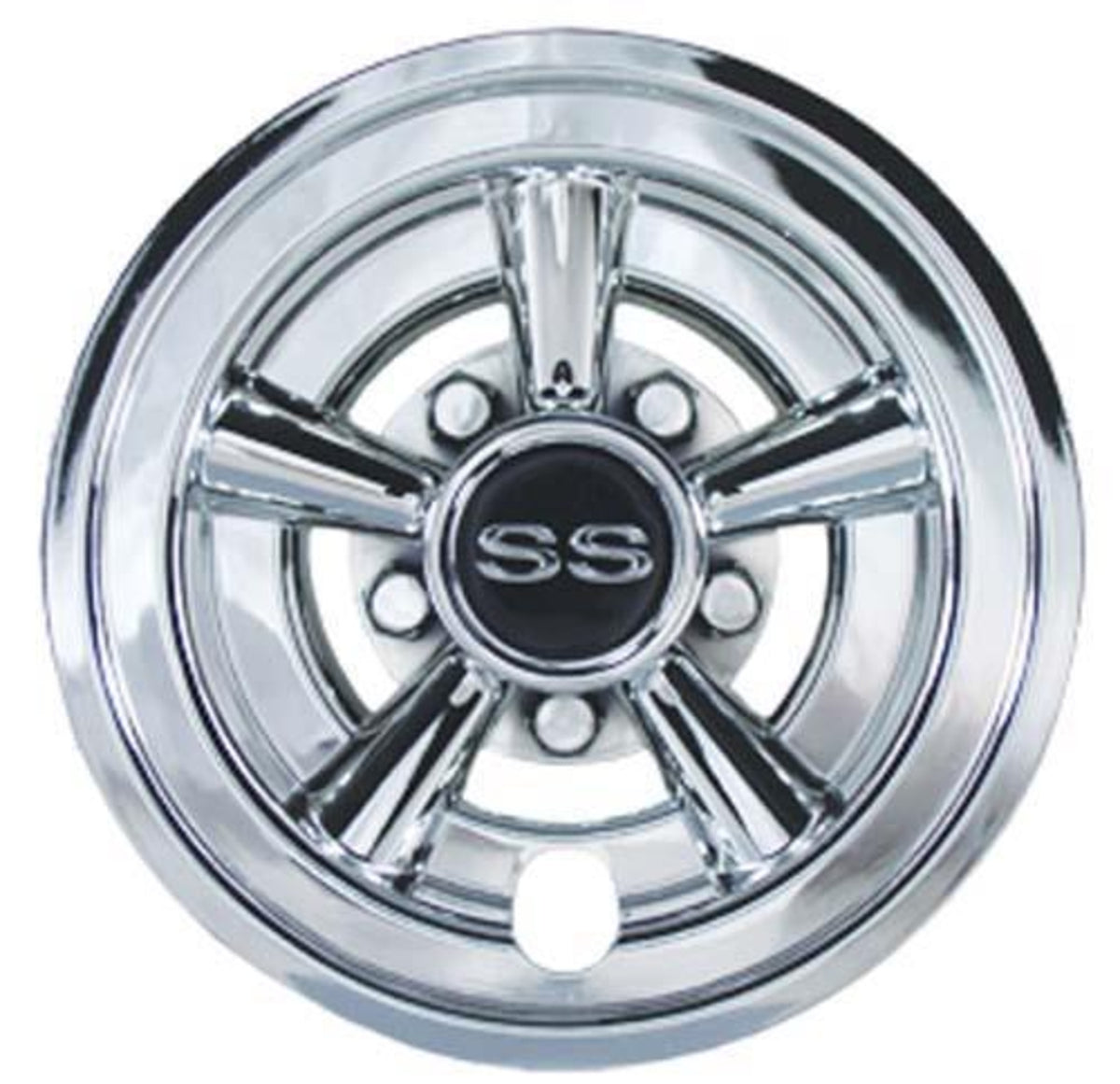 8" Chrome SS Wheel Covers – additional product view