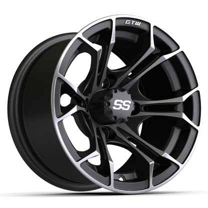 12" GTW® Spyder Wheel - Matte Gray