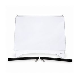 RedDot EZGO TXT Clear 1-Piece AS5 Windshield for MadJax Storm Body Kit – clear windshield with mounting strips