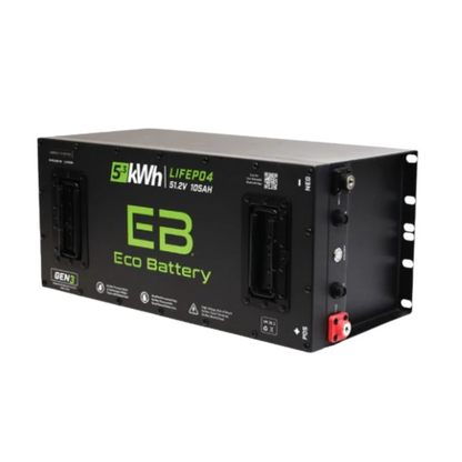 Eco Battery 48V 105Ah Skinny Bundle