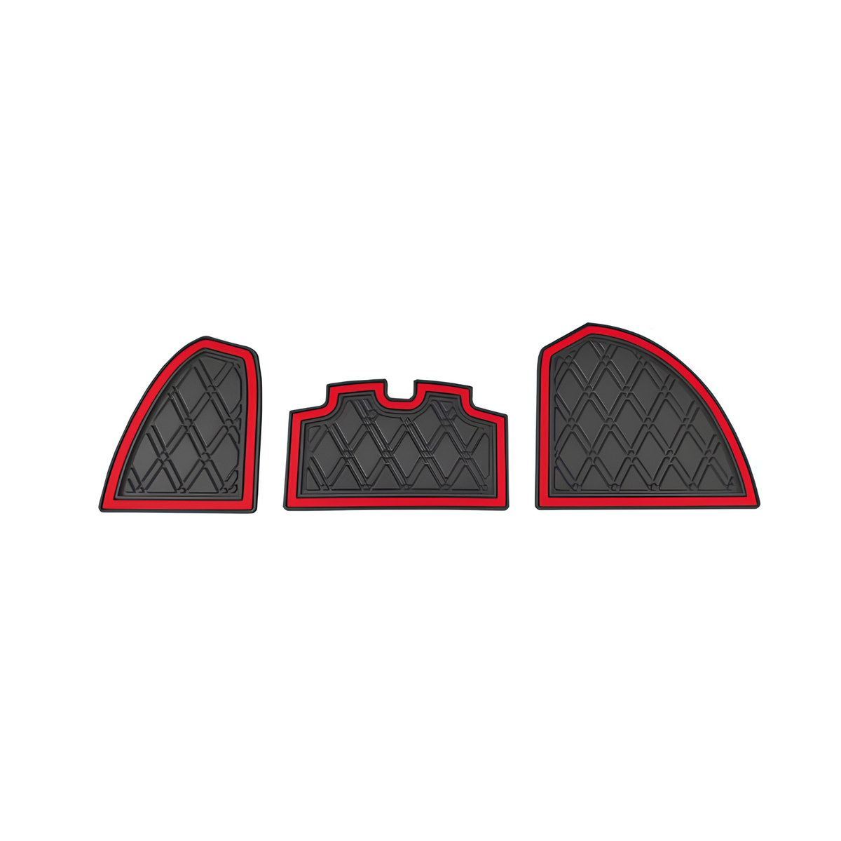 Xtreme Dash Mats for Club Car Precedent & Onward - Black / Red – product view