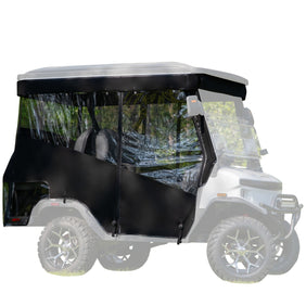RedDot Denago Nomad XL 2+2 3-Sided Track Style Enclosure & Valance - Black