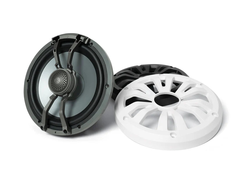 SoundExtreme Marine Gauge Radio + Pair 6.5" Speakers by EcoXGear