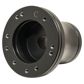 Steering Wheel Adpt, Black 5/6 Hole; EZGO – additional product view