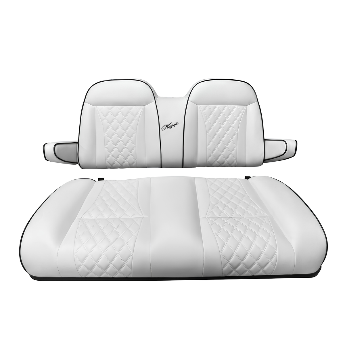 Kozip Aeris Front Seat Cushion Set – White