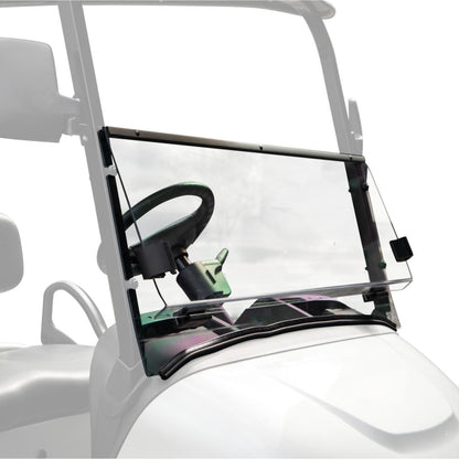 RedDot EZGO RXV Clear Folding 3/16" Windshield (Years 2024-Up)