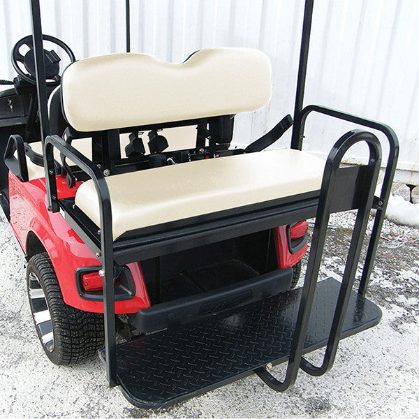 RHOX Super Saver Rear Flip Seat for EZGO TXT 96+ - Oyster – product view