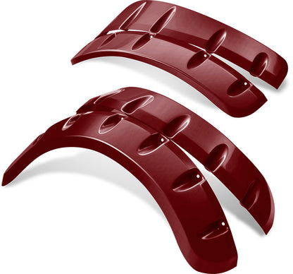 DoubleTake Fender Flare Set for Titan Body, E-Z-Go TXT 96+ - Burgundy – product view