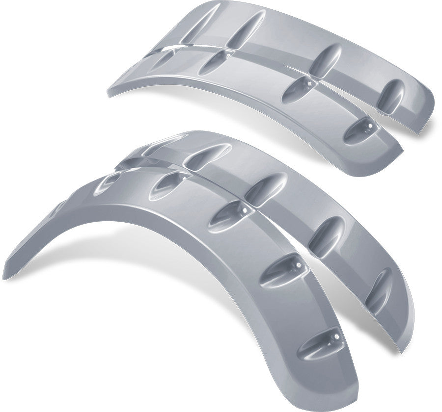 DoubleTake Fender Flare Set for Titan Body, E-Z-Go TXT 96+ - Silver – product view