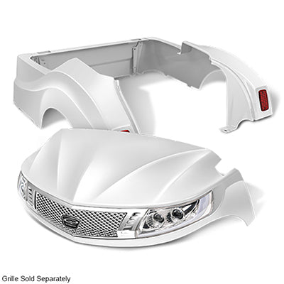 Yamaha Drive2 DoubleTake Phoenix Body Kit with Street Legal Light Kit - Pearl – product view