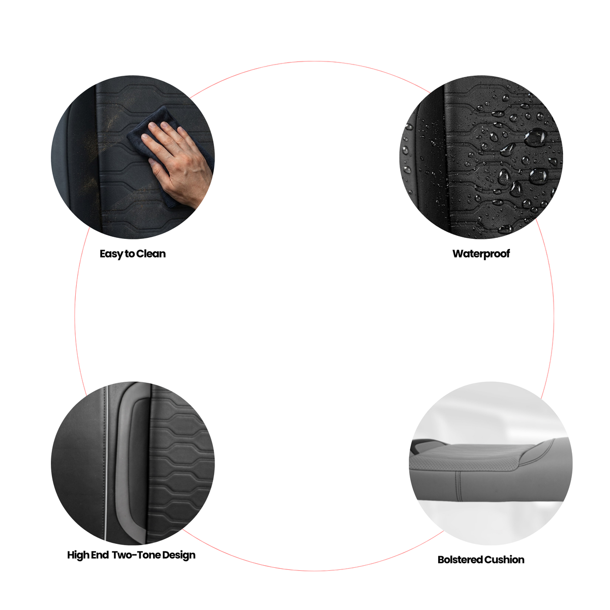 MadJax® Genesis 250/300 Commander Rear Seat Cushions