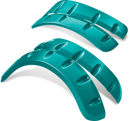 DoubleTake Fender Flare Set for Spartan Body, Club Car DS - Teal – product view
