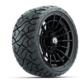 14" GTW Boost Wheels Gloss Black and Maverick Low Profile & All Terrain - 205/35-R14 Maverick Low-Profile – product view
