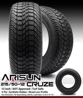 Arisun Cruze DOT Street 215/50‐12 - Set of 4