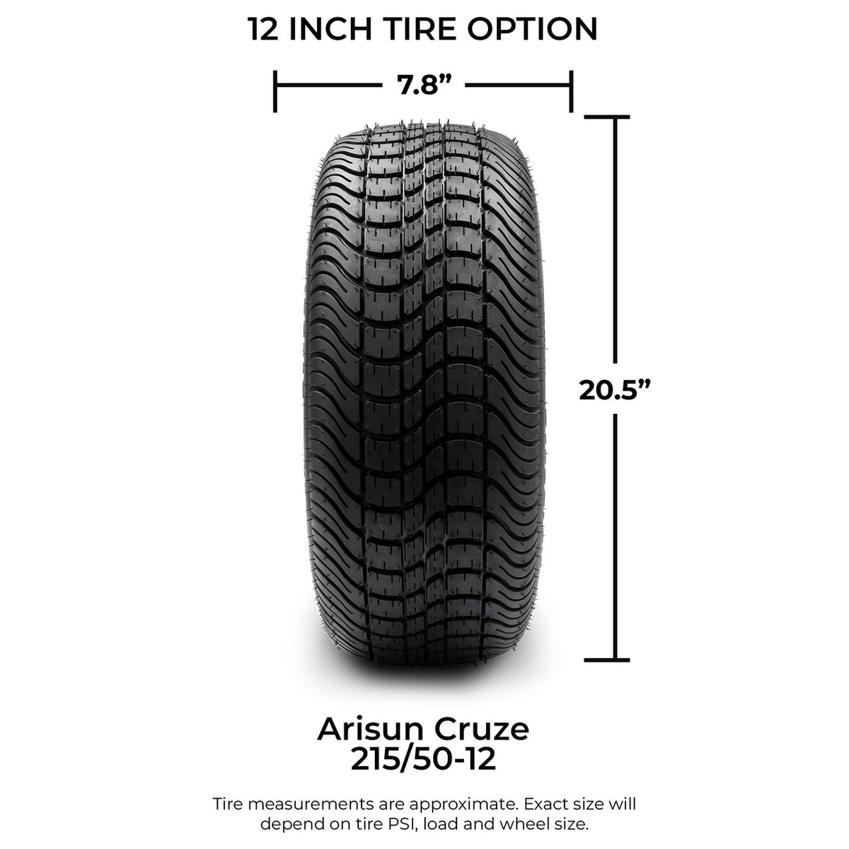 Arisun Cruze DOT Street 215/50‐12 - Set of 4