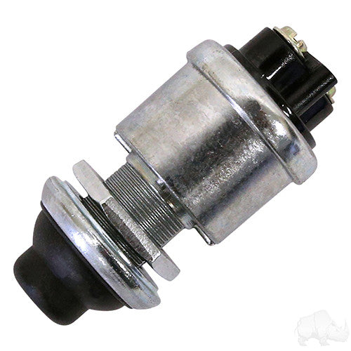 Horn Button, Floor Mount – horn button, alternate side view