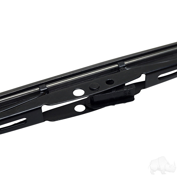 Windshield Wiper, Manual, 13" DOT Legal – wiper blade, close-up