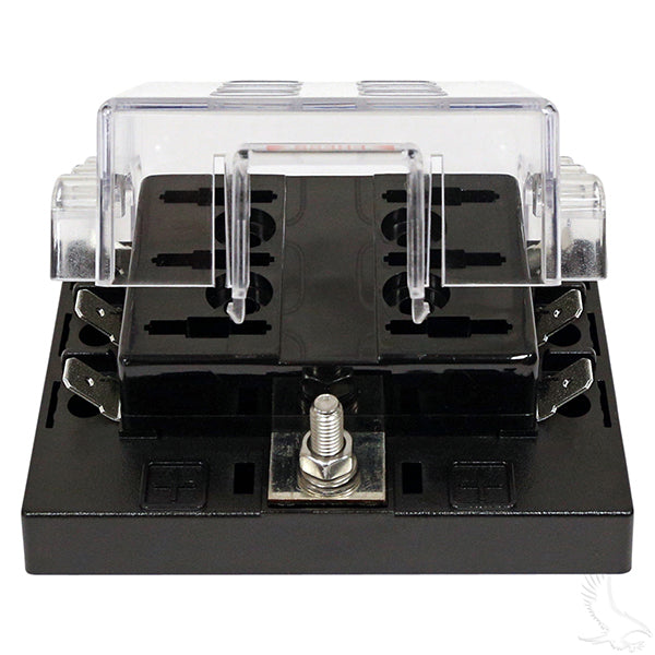 6 Way ATC Fuse Block For multiple Golf Cart 12V accessories