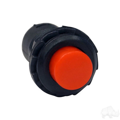 Switch, Momentary, Dash Mount, 12V 3 Amp – momentary switch, front view