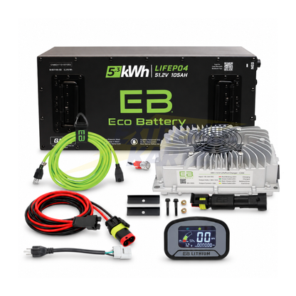Eco Battery 48V 105Ah Skinny Bundle