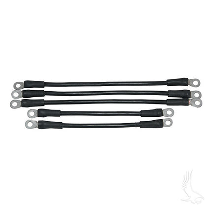 Battery Cable SET, Includes (3) 12" (2) 9" 6 gauge, Yamaha G14/G16 36V 94+ – additional product view