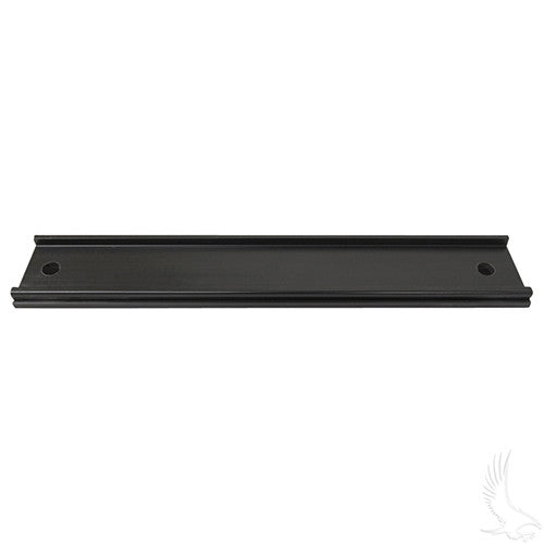 Battery Hold Down Plate, Single Ridge, Club Car 48V 95-99 – hold-down plate, alternate side view