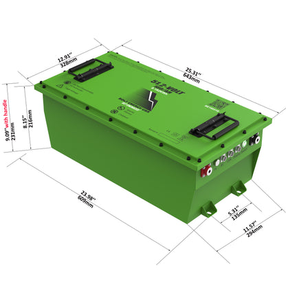 Bolt Energy 48V 168Ah BIG Golf Cart Lithium Battery Bundle - Professional or Standard Kit