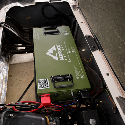 TXT 48v 105ah Slim Bedrock battery installed 