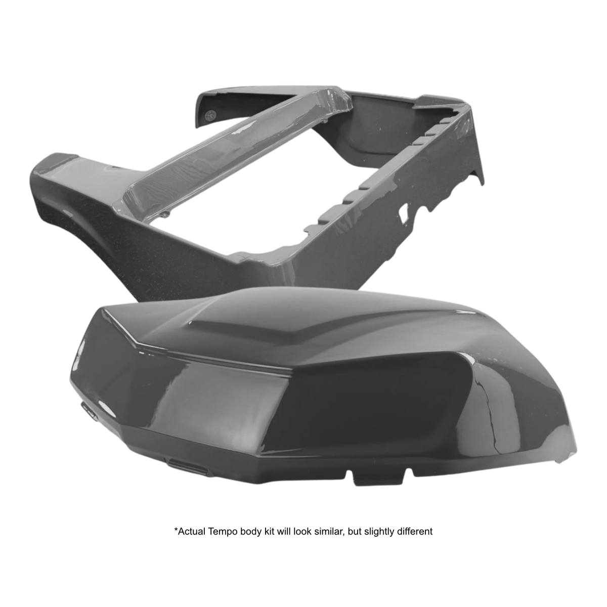 DoubleTake Club Car Tempo Factory Body Kit - Graphite – product view