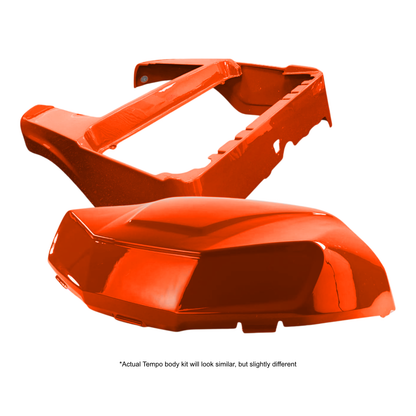 DoubleTake Club Car Tempo Factory Body Kit - Orange – product view