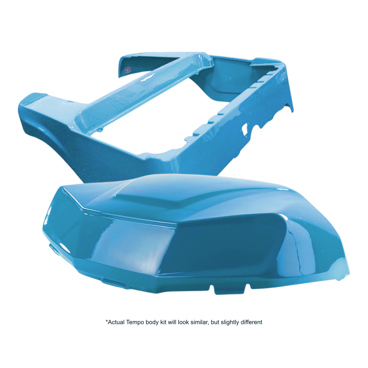 DoubleTake Club Car Tempo Factory Body Kit - Sky – product view
